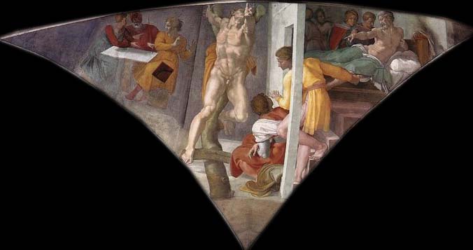 Michelangelo Buonarroti Punishment of Haman